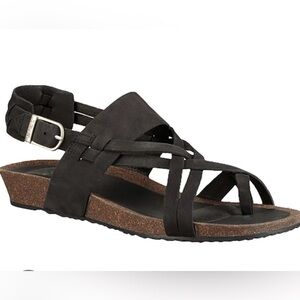 Teva Ysidro Extension Strappy Nubuck Leather Sandals , size 9.5
